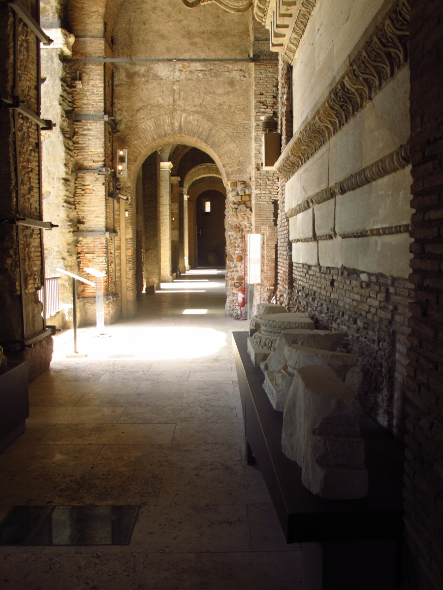 Tabularium walkway, Musei Capitolini, Rome