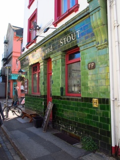 Interesting pub in North Laine, Brighton, England