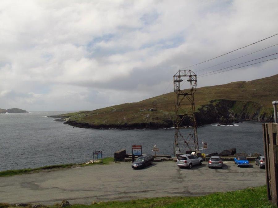 The not working cable car to Dursey Island