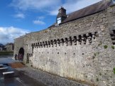 Spanish Arch and city walls in Galway, Ireland