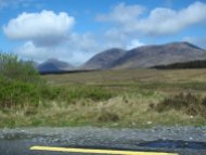 On the way to Clifden, Ireland