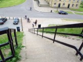 The steps down from Clifford's Tower