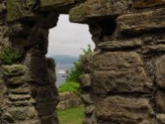 From the abbey ruins on Inchcolm Island, Scotland