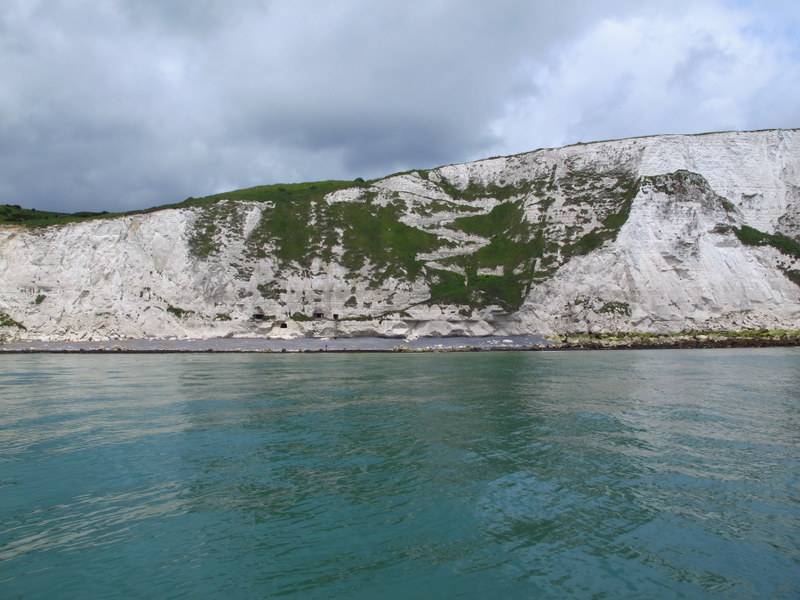 Cliffs of Dover, looks almost like a ski slope