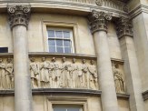 Detailing on a building in Bath