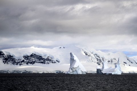 Couple of impressive icebergs