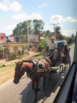 Just loved watching the world go by in Cuba